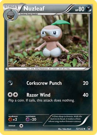 Nuzleaf 072/122/122 - Uncommon