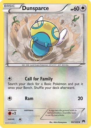 Dunsparce 090/122 - Uncommon