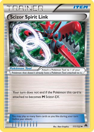Scizor Spirit Link 111/122/122 - Uncommon