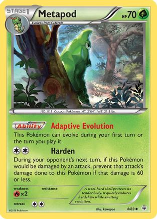 Metapod 004/83 - Uncommon