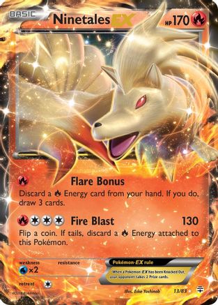 Ninetales EX 013/83/83 - Ultra Rare - Holofoil