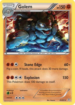 Golem 045/83/83 - Holo Rare - Holofoil