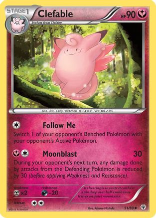 Clefable 051/83/83 - Uncommon