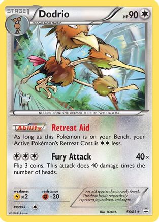 Dodrio 056/83/83 - Rare