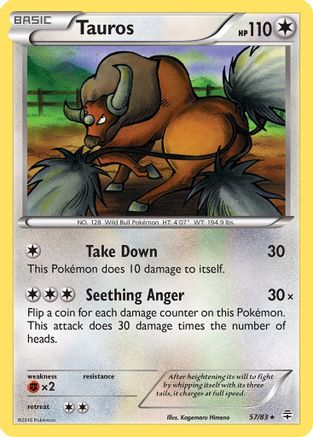 Tauros 057/83/83 - Rare