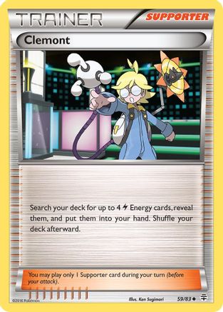 Clemont 059/83/83 - Uncommon