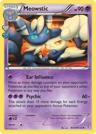 Meowstic RC15/RC32/83 - Uncommon - Holofoil