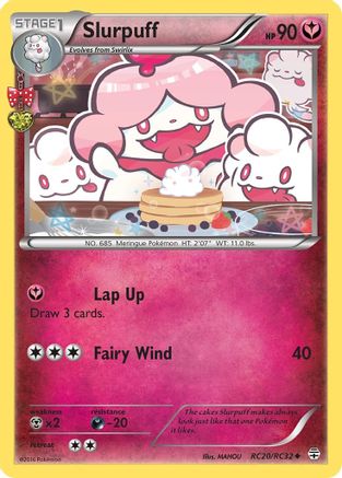 Slurpuff RC20/RC32/83 - Uncommon - Holofoil