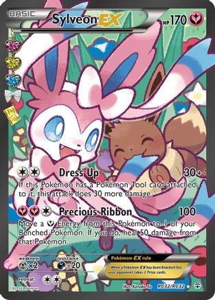 Sylveon EX (Full Art) RC32/RC32/83 - Ultra Rare - Holofoil