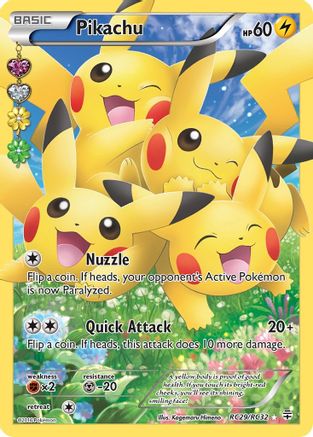 Pikachu (Full Art) RC29/RC32/83 - Ultra Rare - Holofoil