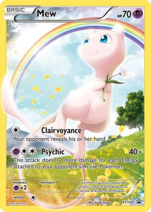 Mew XY110/211 - Promo - Holofoil
