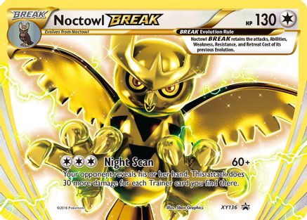 Noctowl BREAK XY136/211 - Promo - Holofoil