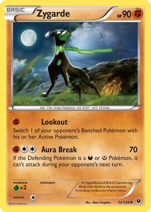 Zygarde (52) 052/124/124 - Uncommon