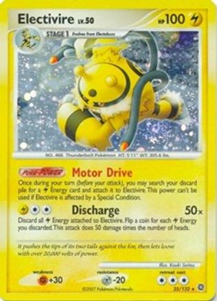 Electivire 025/132 - Holo Rare - Holofoil