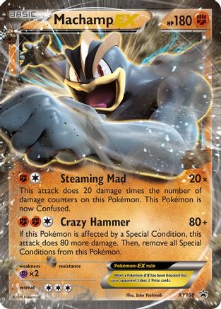 Machamp EX XY108/211 - Promo - Holofoil