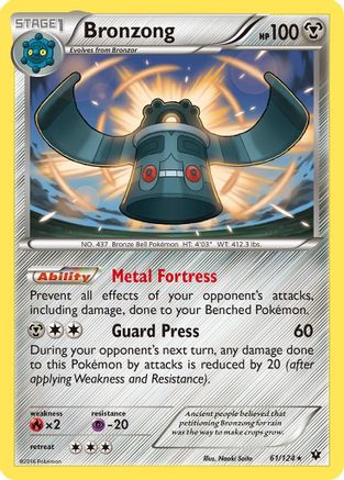 Bronzong 061/124 - Rare