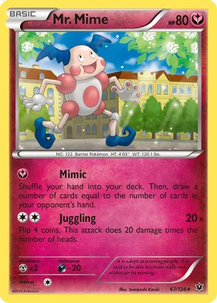 Mr. Mime 067/124/124 - Rare