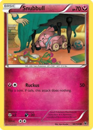 Snubbull 068/124/124 - Common