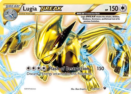 Lugia BREAK 079/124/124 - Rare BREAK - Holofoil