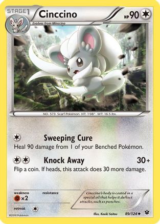 Cinccino (89) 089/124/124 - Uncommon