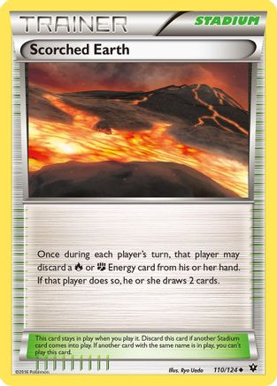 Scorched Earth 110/124/124 - Uncommon