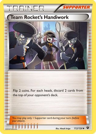 Team Rocket's Handiwork 112/124/124 - Uncommon