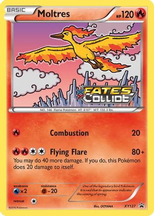 Moltres (Prerelease) XY127/211 - Promo - Holofoil
