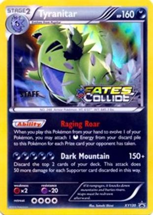 Tyranitar XY130 - Promo - Holofoil