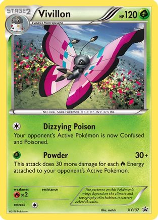 Vivillon XY137/211 - Promo - Holofoil