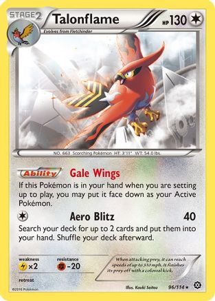 Talonflame 096/114/114 - Rare