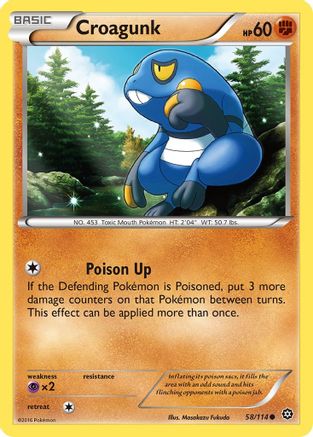 Croagunk 058/114/114 - Common