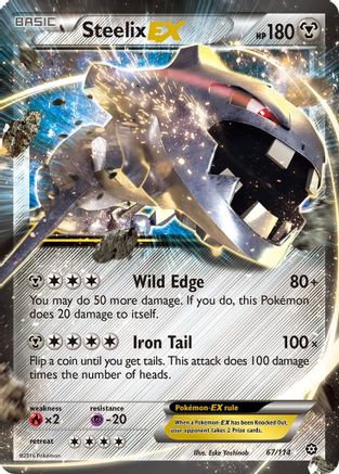 Steelix EX 067/114/114 - Ultra Rare - Holofoil