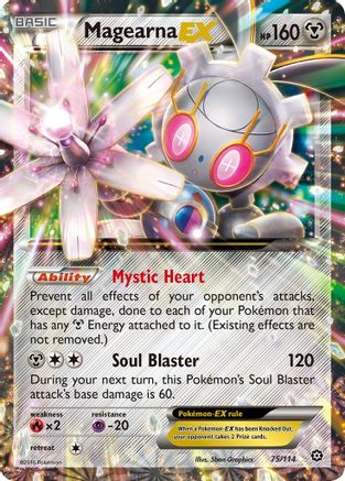 Magearna EX 075/114/114 - Ultra Rare - Holofoil