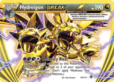 Hydreigon BREAK 087/114/114 - Rare BREAK - Holofoil