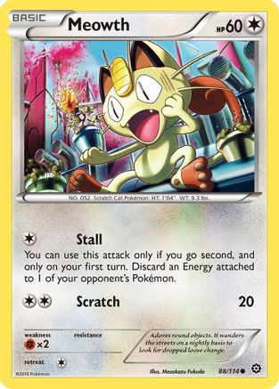 Meowth 088/114/114 - Common