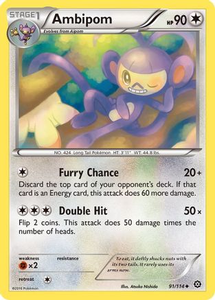 Ambipom 091/114 - Uncommon
