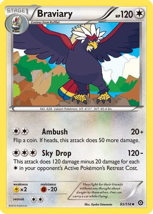 Braviary 093/114 - Uncommon