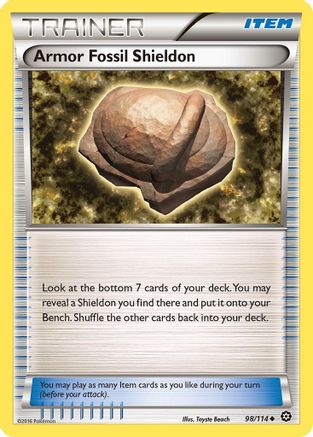 Armor Fossil Shieldon 098/114/114 - Uncommon