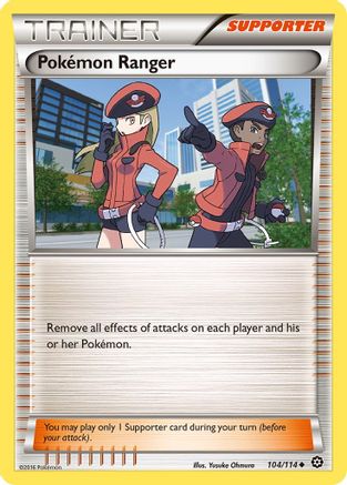 Pokemon Ranger 104/114/114 - Uncommon