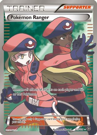 Pokemon Ranger (Full Art) 113/114/114 - Ultra Rare - Holofoil