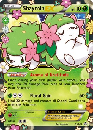 Shaymin EX XY148/211 - Promo - Holofoil