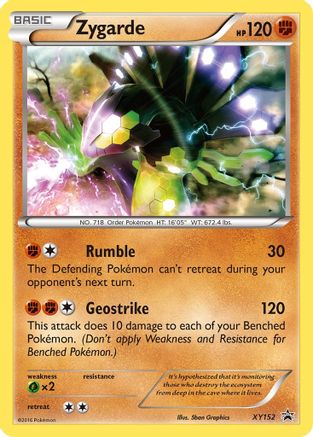 Zygarde XY152/211 - Promo - Holofoil