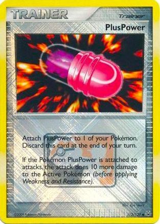 PlusPower 112/127 - Promo - Reverse Holofoil