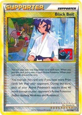 Black Belt 085/102 - Promo - Reverse Holofoil