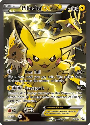 Pikachu EX XY124/211 - Promo - Holofoil