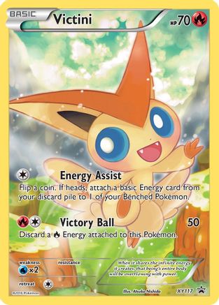 Victini XY117/211 - Promo - Holofoil