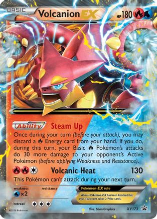 Volcanion EX XY173/211 - Promo - Holofoil