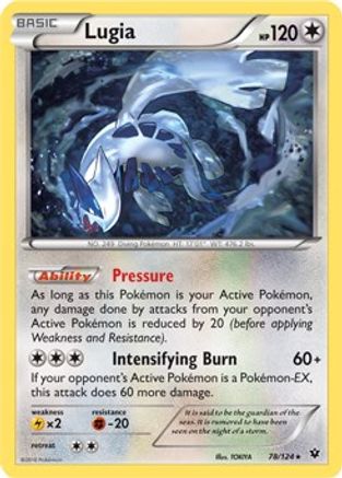 Lugia 078/124 - Holo Rare - Holofoil