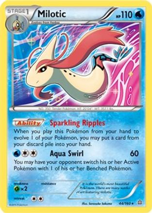 Milotic 044/160 - Rare
