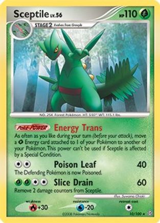 Sceptile 010/100 - Rare